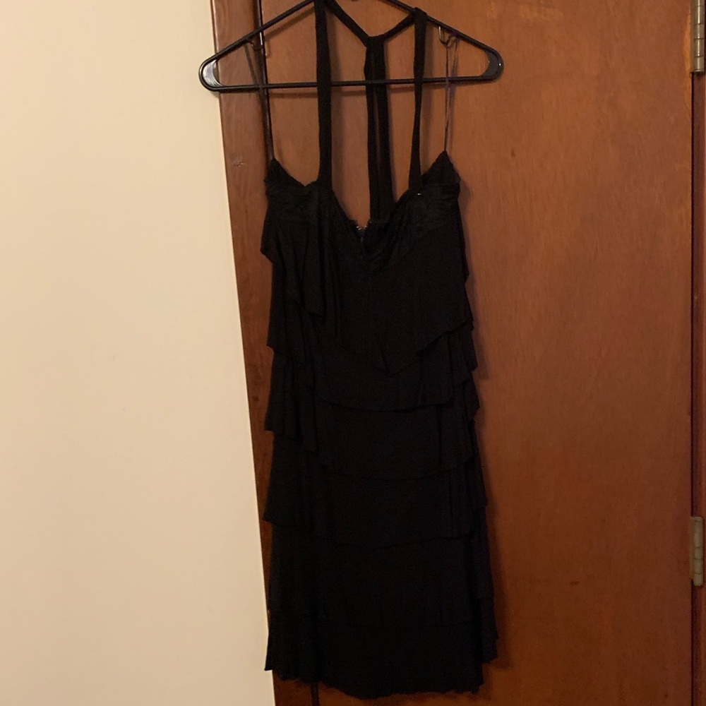 Guess Tiered Halter Dress